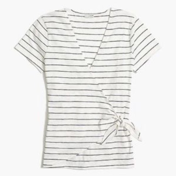J.Crew Wrap-Tie Tee - Picture 1 of 7